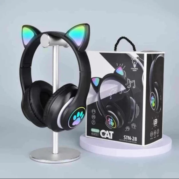 STN28 Girls Wireless Cat Headphone