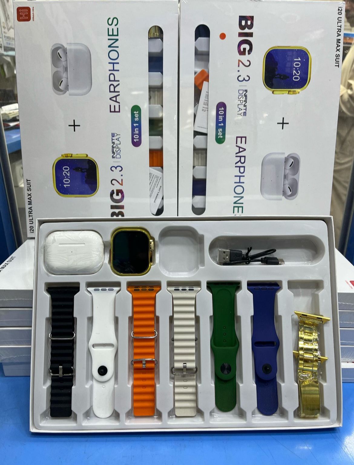 i20 smart watch with free airpods pro2