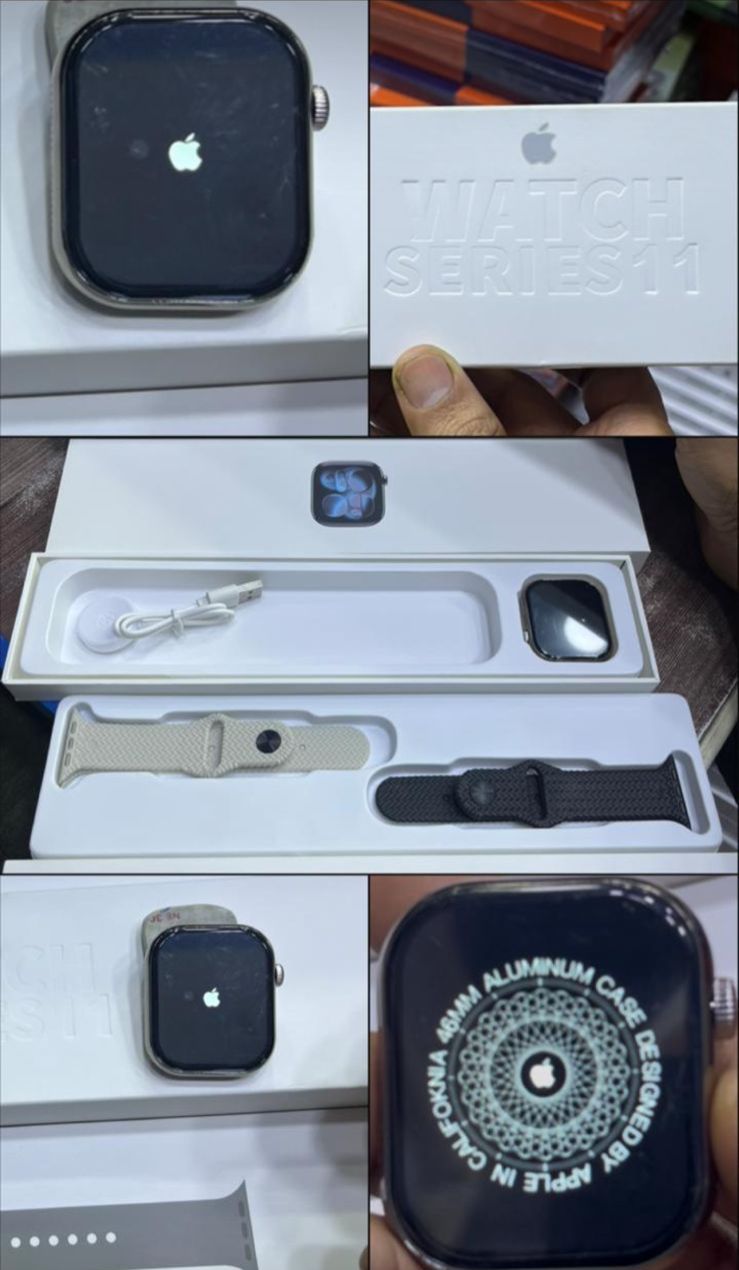 Series11 Apple Watch With Two Streps