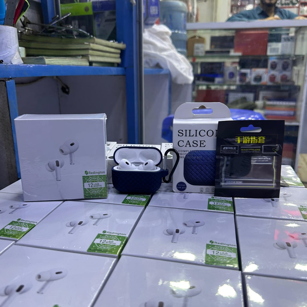 3 in 1 OFFER AIRPODS PRO2 + SILICON CHATAI CASE + PUBG GLOVES